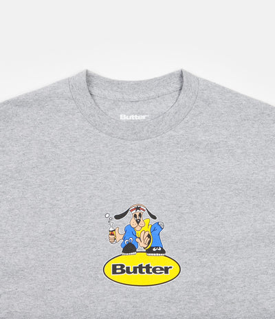 Butter Goods Homeboy Badge T-Shirt - Ash Grey