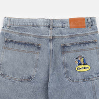 Butter Goods Homeboy Denim Shorts - Washed Light Blue thumbnail