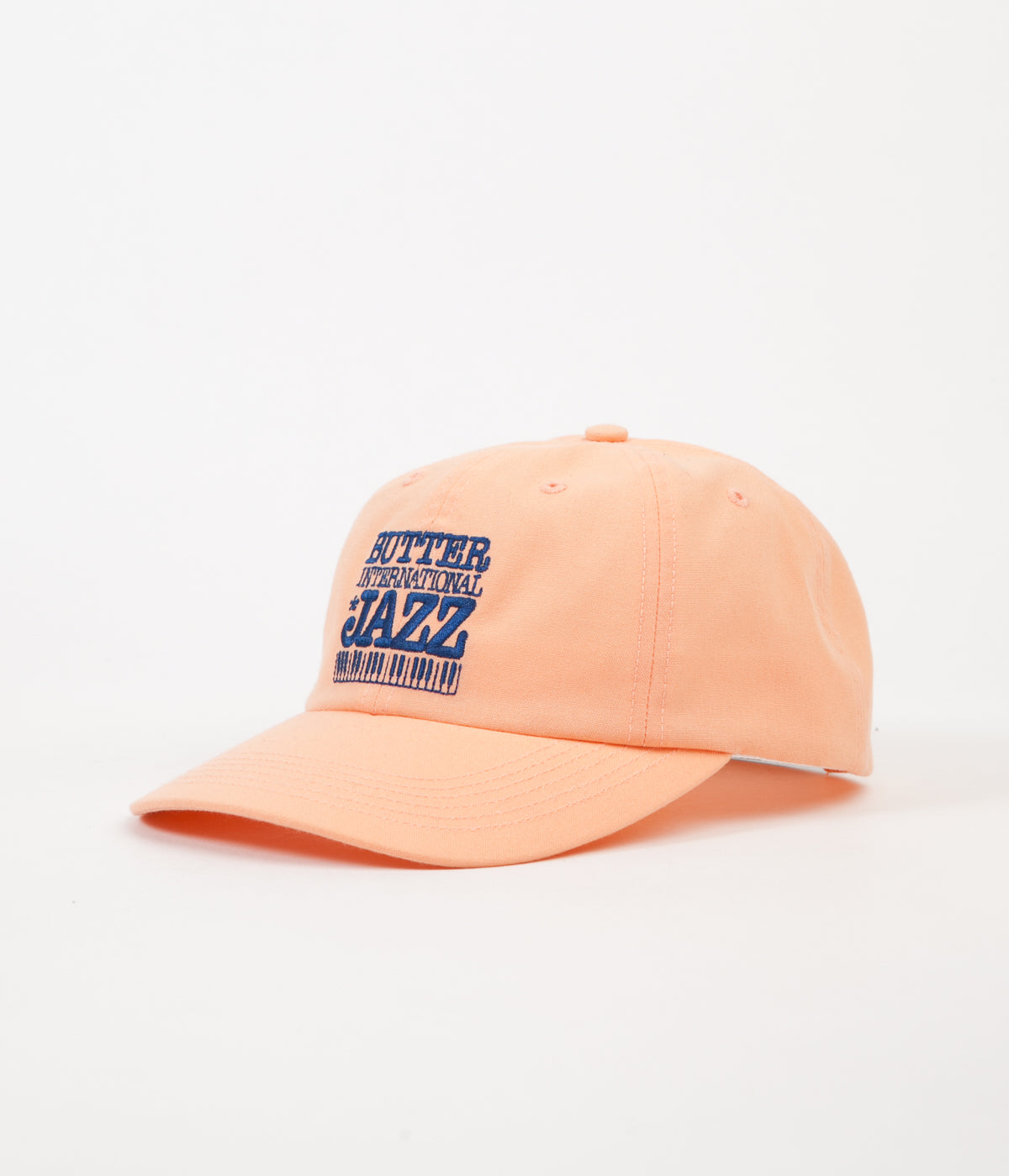 Butter Goods Jazz 6 Panel Cap Peach Flatspot