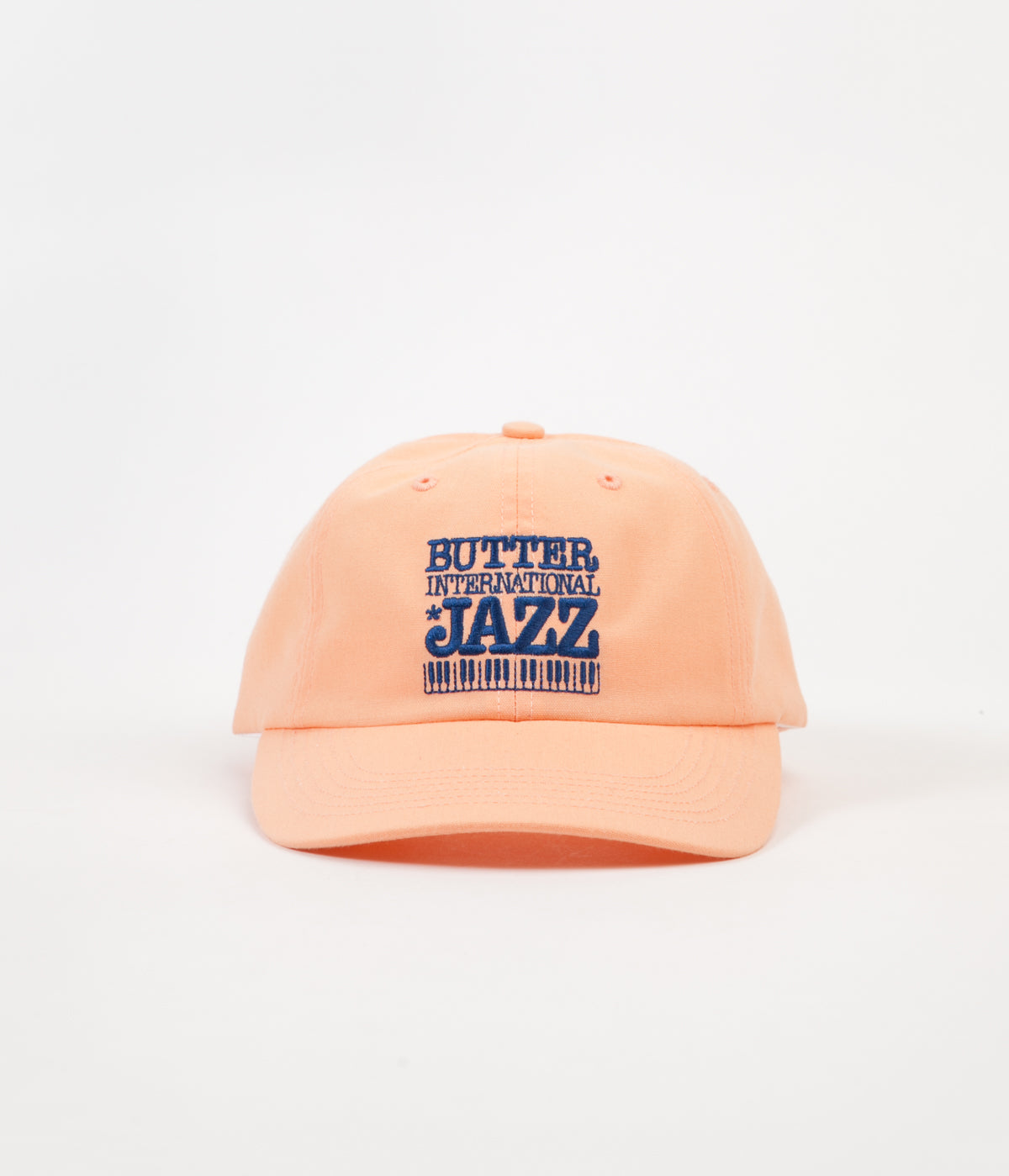 Butter Goods Jazz 6 Panel Cap Peach Flatspot