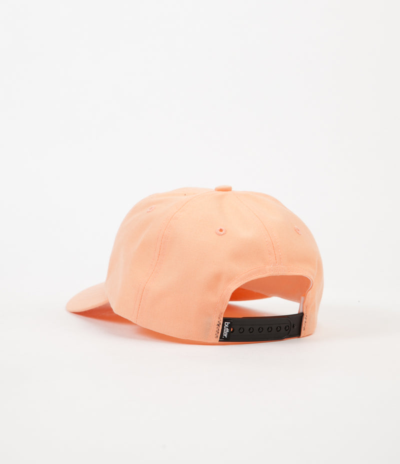 Butter Goods Jazz 6 Panel Cap Peach Flatspot