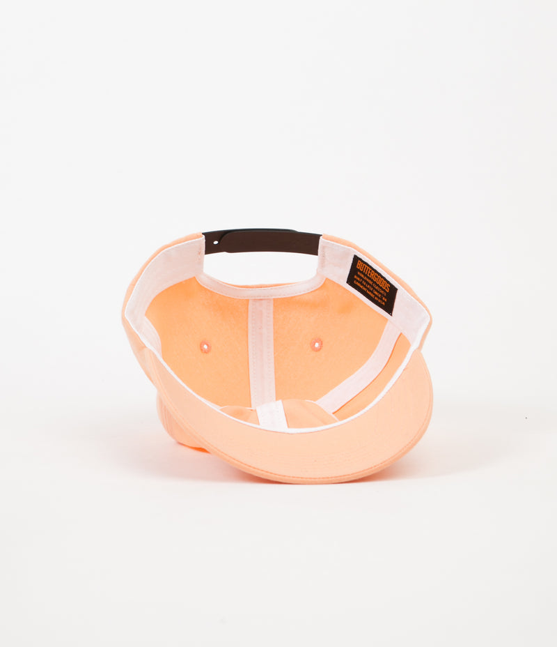 Butter Goods Jazz 6 Panel Cap Peach Flatspot