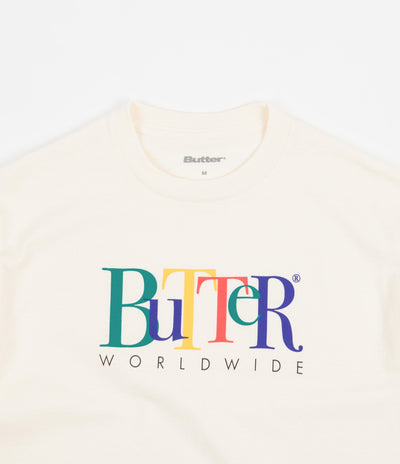 Butter Goods Jumble T-Shirt - Cream