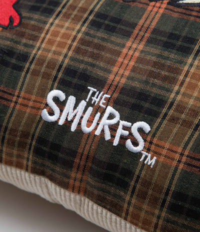 Butter Goods x The Smurfs Lazy Corduroy Pillow - Bone / Plaid