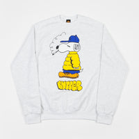 Butter Goods Lo Goose Champion Crewneck Sweatshirt - Silver Grey thumbnail