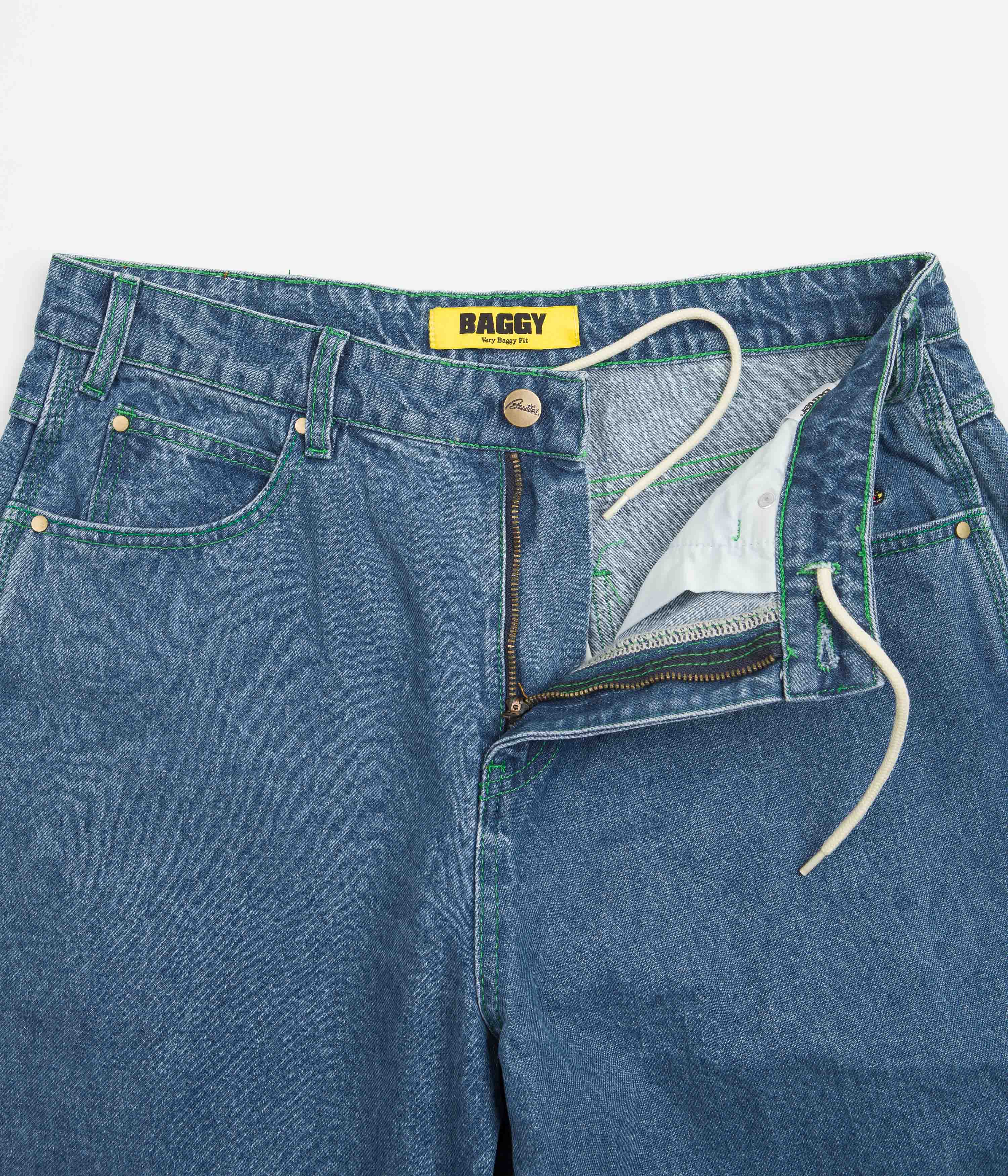 Butter Goods Martian Jeans Washed Indigo Flatspot