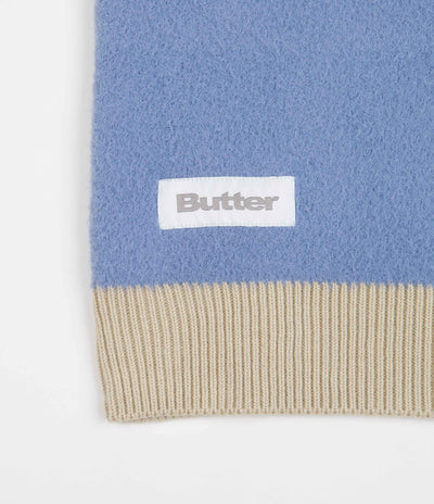 Butter Goods Mohair Knitted Vest - Dusk Blue