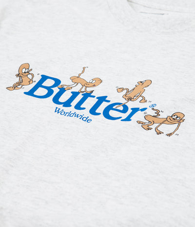 Butter Goods Monkey T-Shirt - Ash Grey