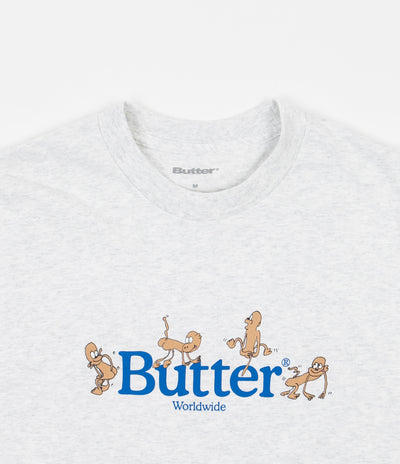 Butter Goods Monkey T-Shirt - Ash Grey