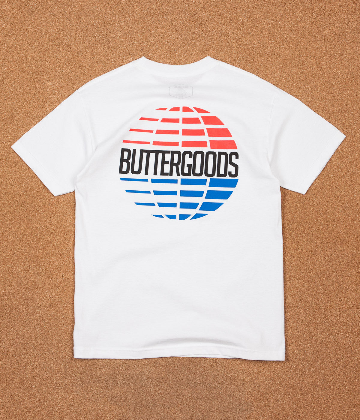 Butter Goods Multi National Logo TShirt White Flatspot