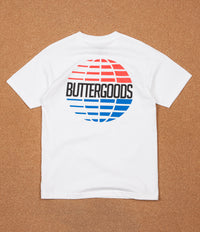 Butter Goods Multi National Logo T-Shirt - White