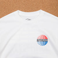 Butter Goods Multi National Logo T-Shirt - White thumbnail