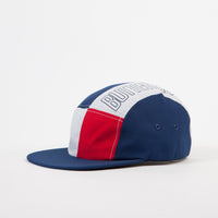 Butter Goods Outline 5 Panel Cap - Blue / Red / White thumbnail
