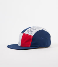Butter Goods Outline 5 Panel Cap - Blue / Red / White