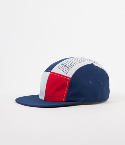 Butter Goods Outline 5 Panel Cap - Blue / Red / White