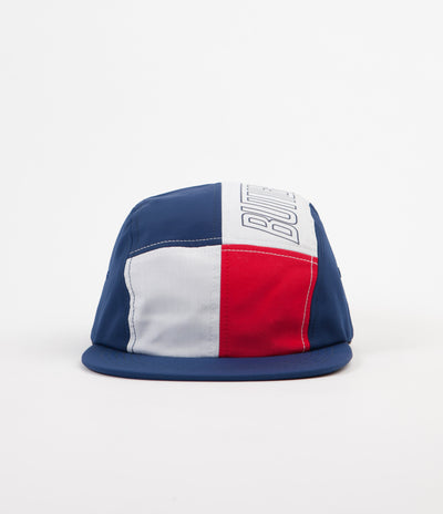 Butter Goods Outline 5 Panel Cap - Blue / Red / White