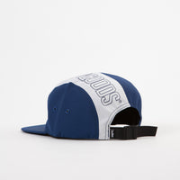 Butter Goods Outline 5 Panel Cap - Blue / Red / White thumbnail