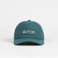 Butter Goods Overdye Seersucker Cap - Dark Teal thumbnail