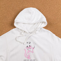 Butter Goods Panther Hooded Sweatshirt - White thumbnail