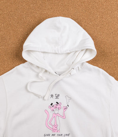 Butter Goods Panther Hooded Sweatshirt - White