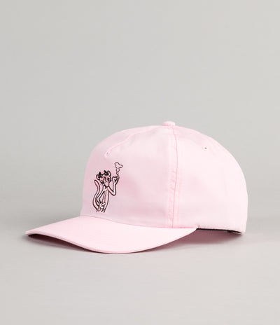 Butter Goods Panther Snapback Cap - Pink