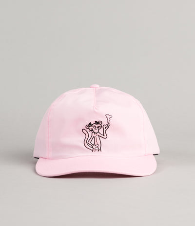 Butter Goods Panther Snapback Cap - Pink
