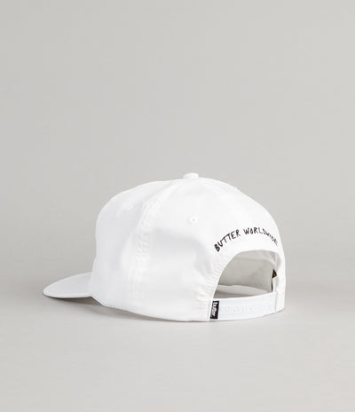 Butter Goods Panther Snapback Cap - White