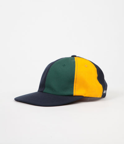 Butter Goods Patchwork 6 Panel Cap - Navy