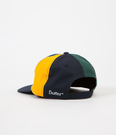 Butter Goods Patchwork 6 Panel Cap - Navy