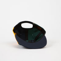 Butter Goods Patchwork 6 Panel Cap - Navy thumbnail