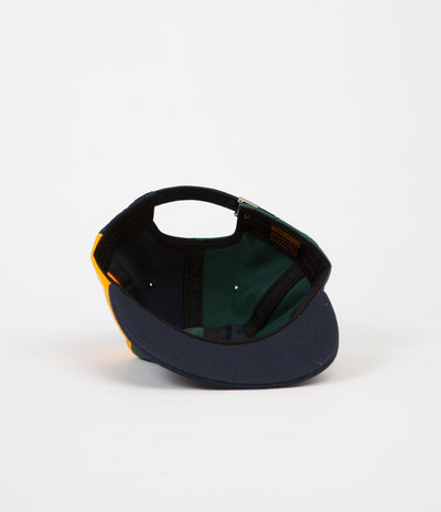 Butter Goods Patchwork 6 Panel Cap - Navy