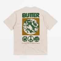 Butter Goods Peace On Earth T-Shirt - Sand thumbnail