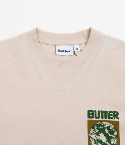 Butter Goods Peace On Earth T-Shirt - Sand