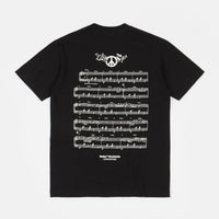 Butter Goods Peace Piece T-Shirt - Black thumbnail