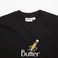 Butter Goods Pencil Logo T-Shirt - Black thumbnail