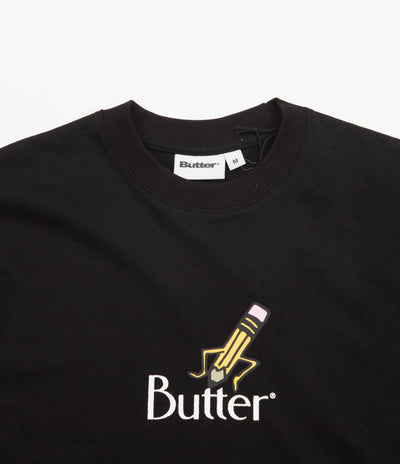 Butter Goods Pencil Logo T-Shirt - Black