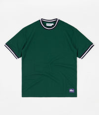 Butter Goods Pique Ringer T-Shirt - Forest
