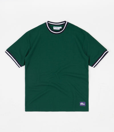 Butter Goods Pique Ringer T-Shirt - Forest
