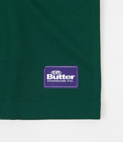Butter Goods Pique Ringer T-Shirt - Forest