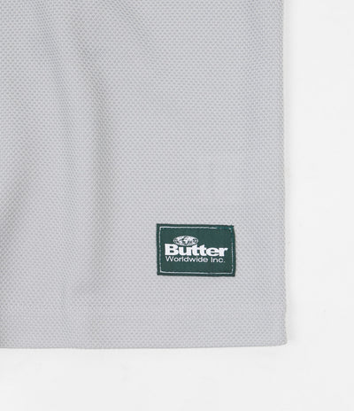 Butter Goods Pique Ringer T-Shirt - Grey