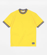 Butter Goods Pique Ringer T-Shirt - Yellow