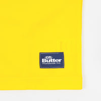 Butter Goods Pique Ringer T-Shirt - Yellow thumbnail