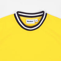 Butter Goods Pique Ringer T-Shirt - Yellow thumbnail