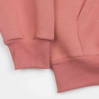 Butter Goods Plaid Applique Hoodie - Coral thumbnail