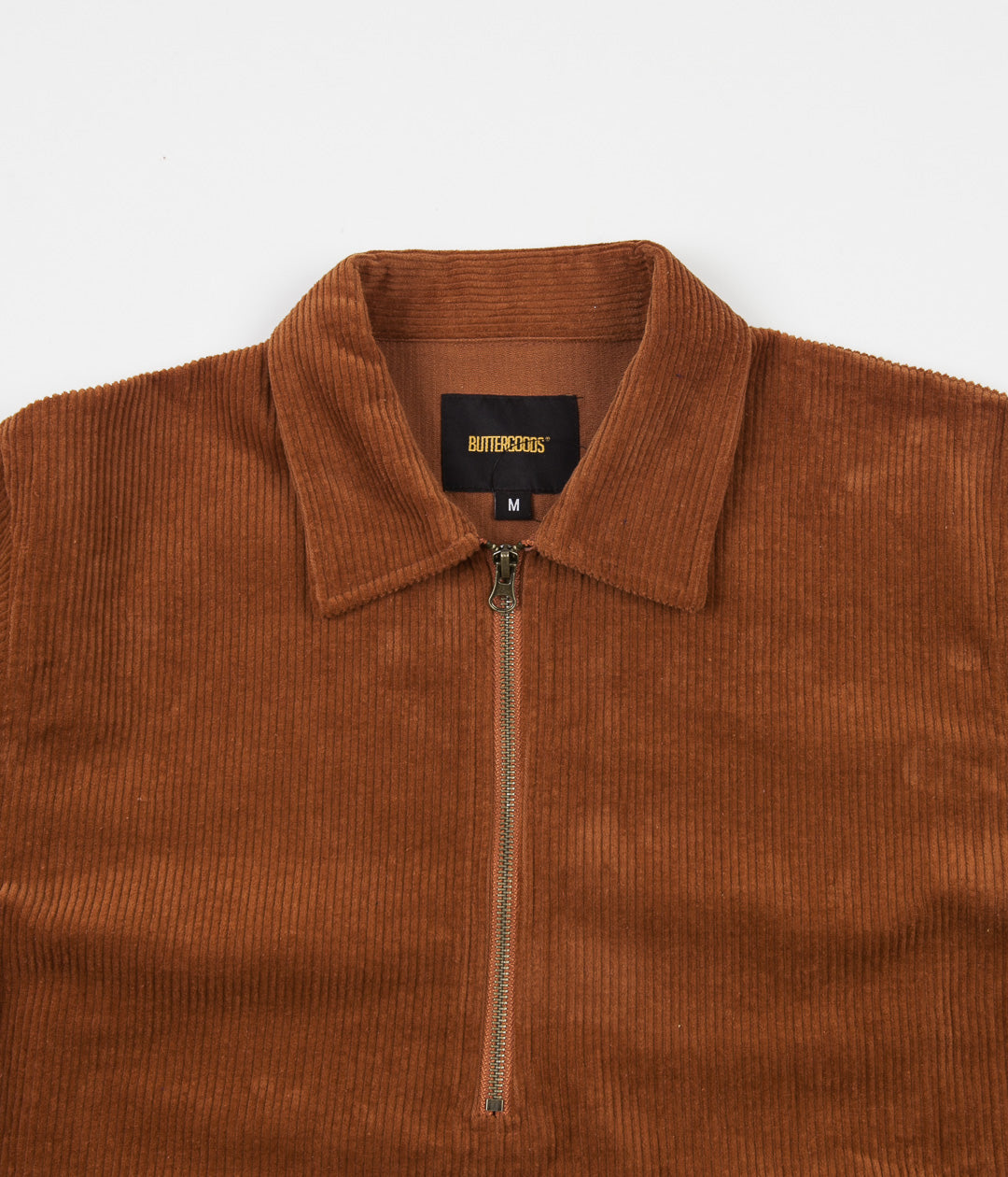 Butter Goods Ranger Corduroy Pullover Jacket Rust Flatspot