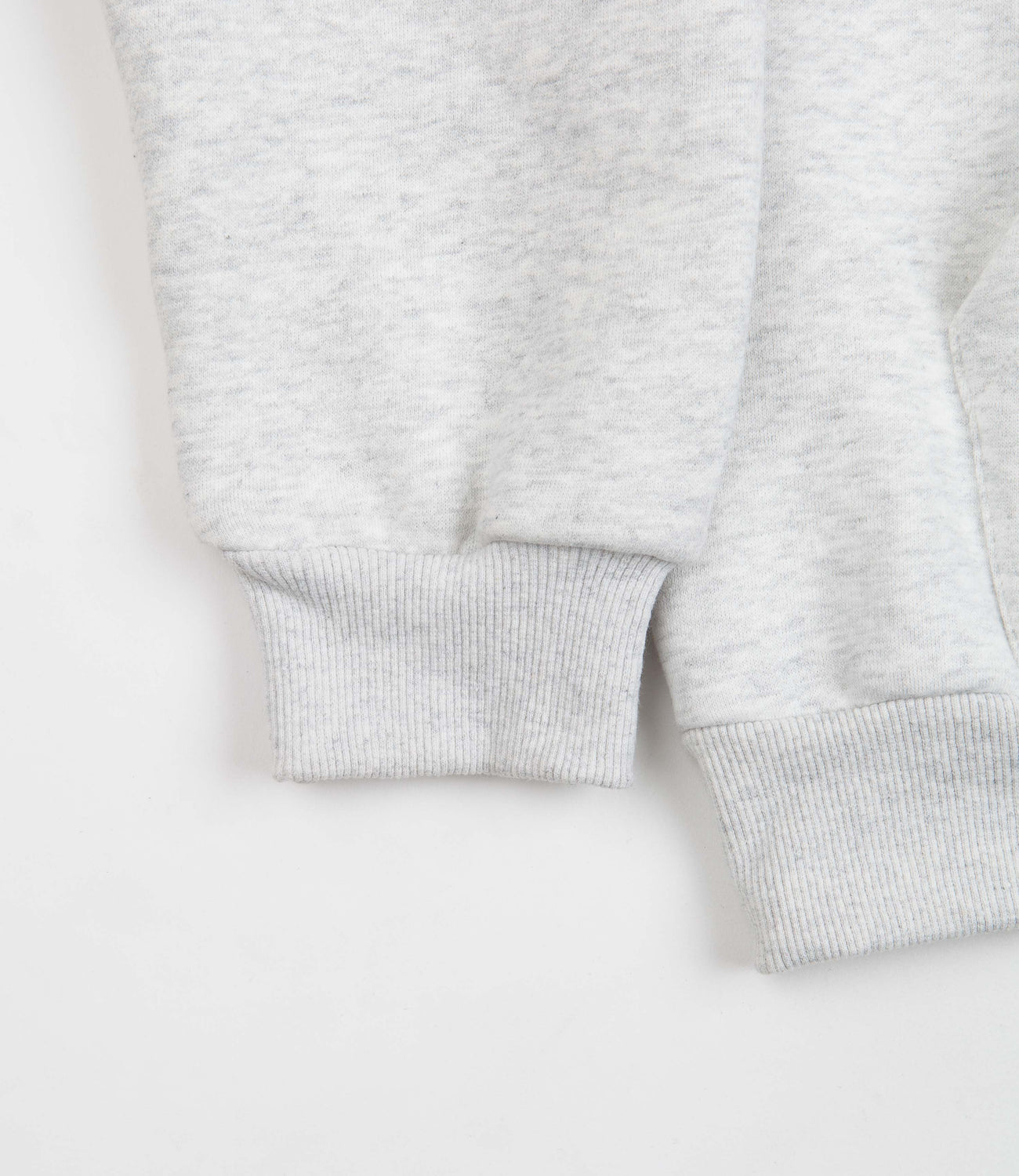 Butter Goods Rounded Chenille Applique Hoodie Ash Grey Flatspot