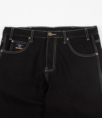 Butter Goods Royal Denim Pants - Black