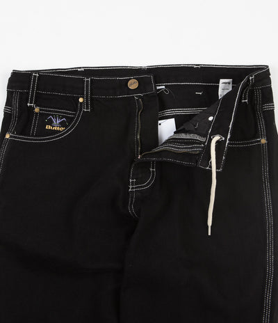 Butter Goods Royal Denim Pants - Black