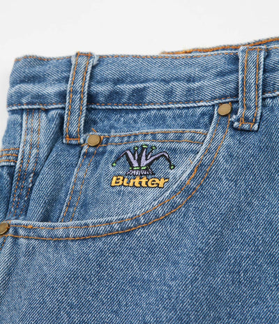 Butter Goods Royal Denim Pants - Washed Indigo
