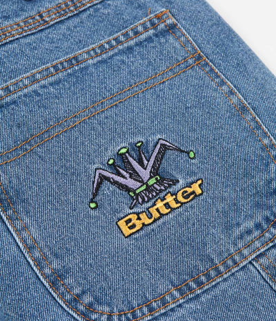 Butter Goods Royal Denim Pants - Washed Indigo